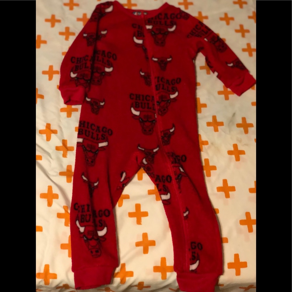 Bulls fleece pajamas